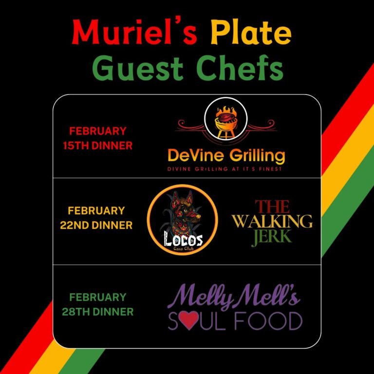 Savor the Flavor: Join Us for Muriel’s Plate Guest Chef Event!